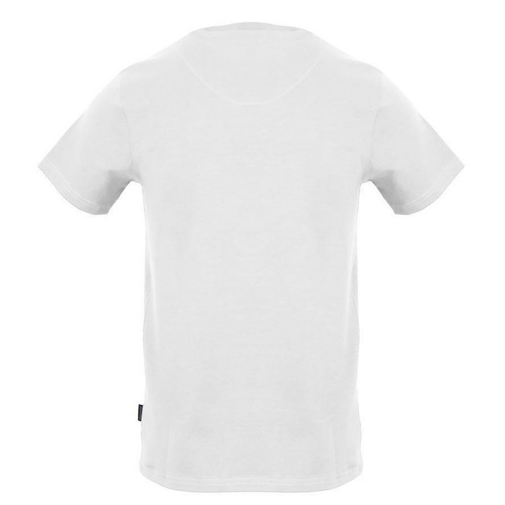Aquascutum men's white cotton T-shirt